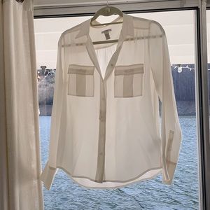J. Crew silk blouse